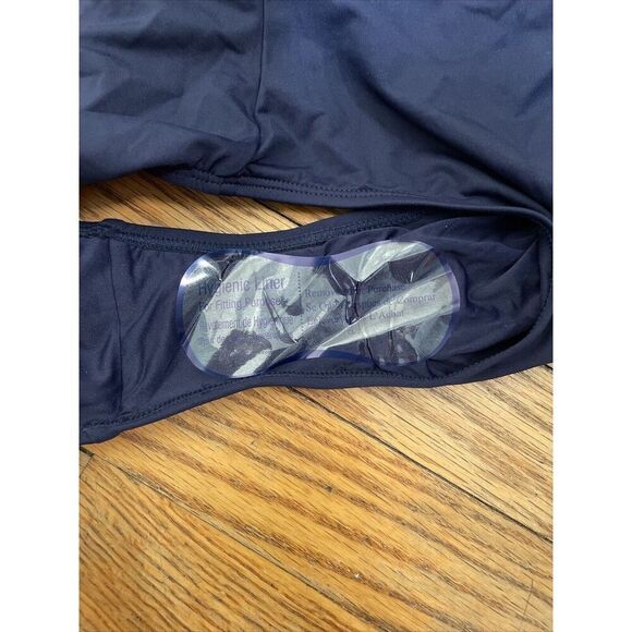 Andie The Mykonos One Piece LT Swimsuit Navy size M NWT minimalist long torso - Picture 7 of 7